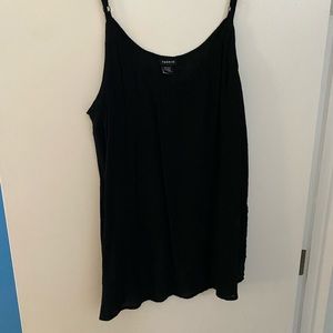 Black tank top